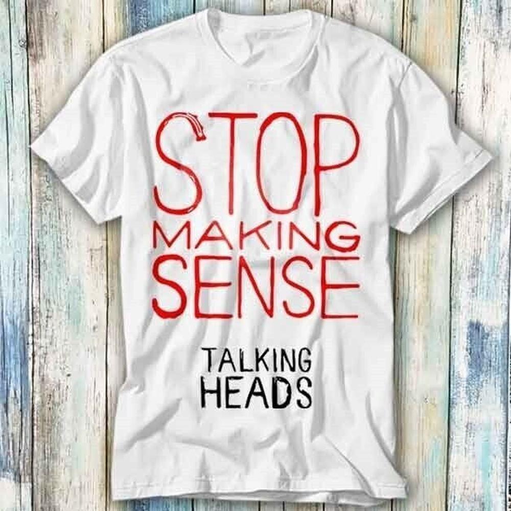 Talking Heads Stop Making Sense Band 80S Tv T Shirt
